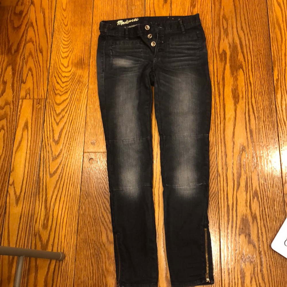 Madewell high rise button up jeans